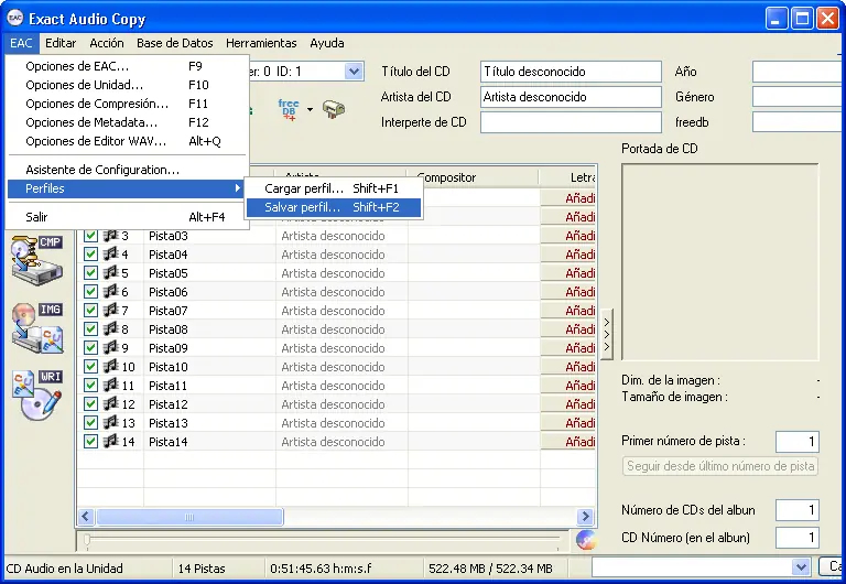 Exact Audio Copy (o como copiar cd de la mejor manera) I