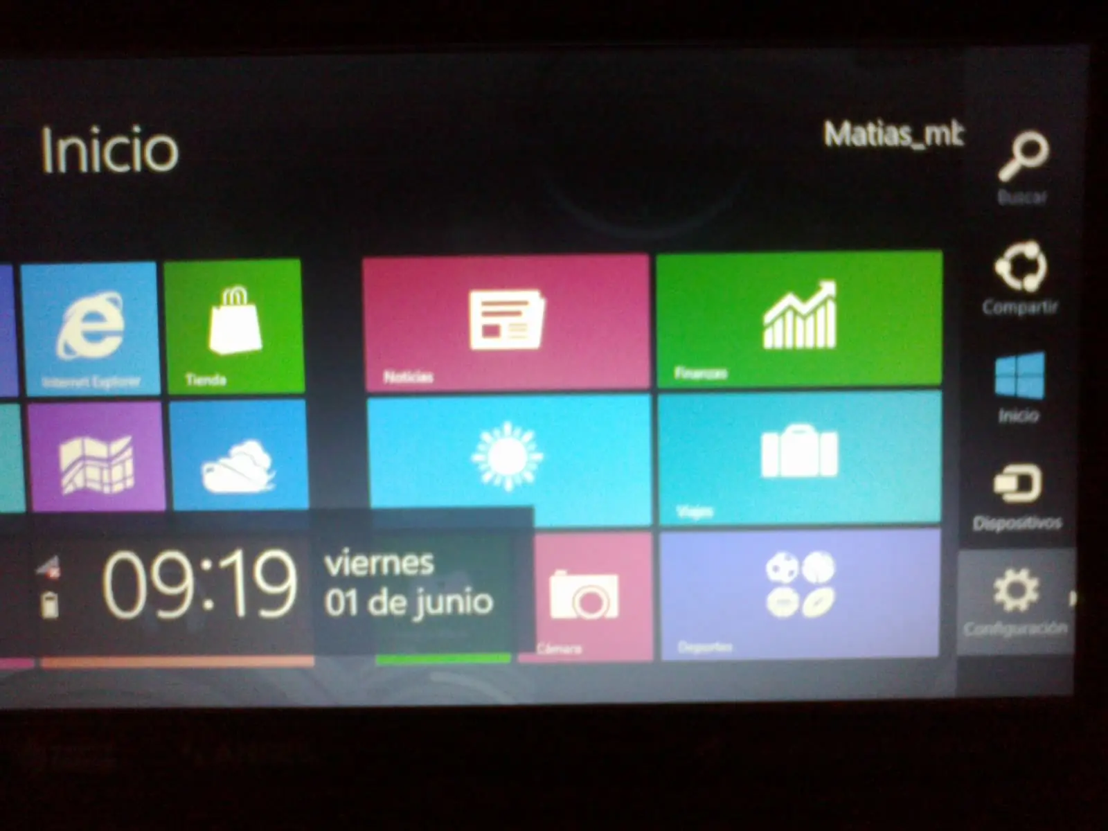 Instalé Windows 8 en la Netbook "del gobierno" y