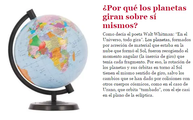 curiosidades del espacio