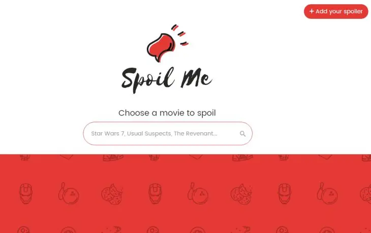 Spoil Me, base de datos de spoilers de títulos cinematográ