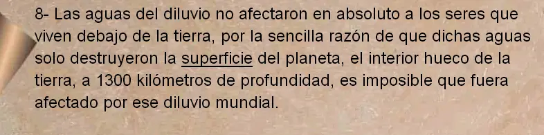 la biblia habla de tierra hueca