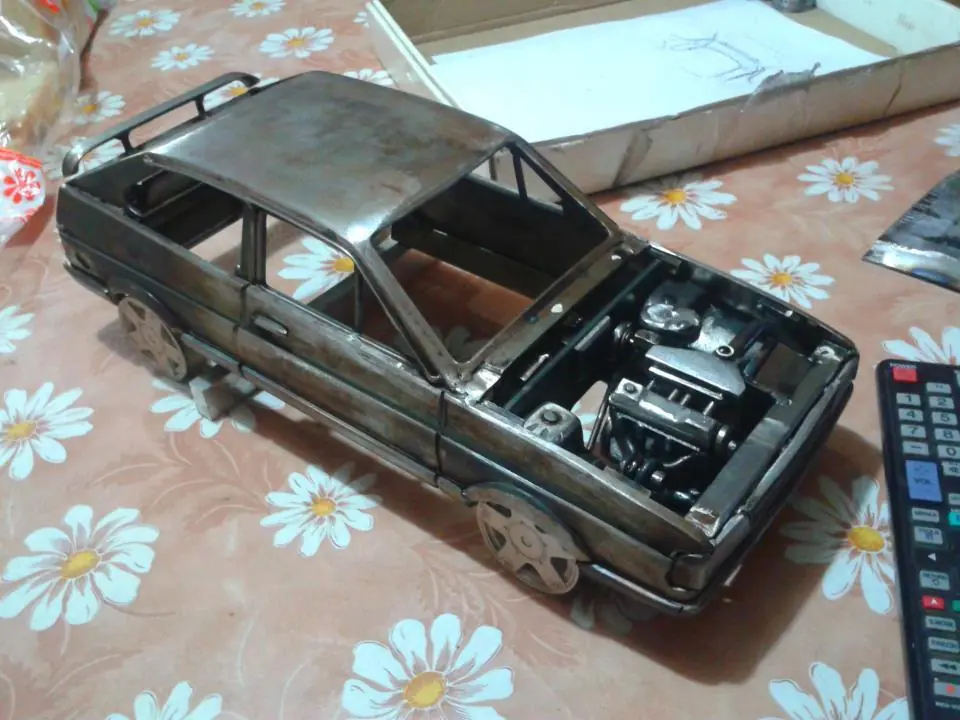 Proceso de Construcción de un Volkswagen gol 1.8 turbo
