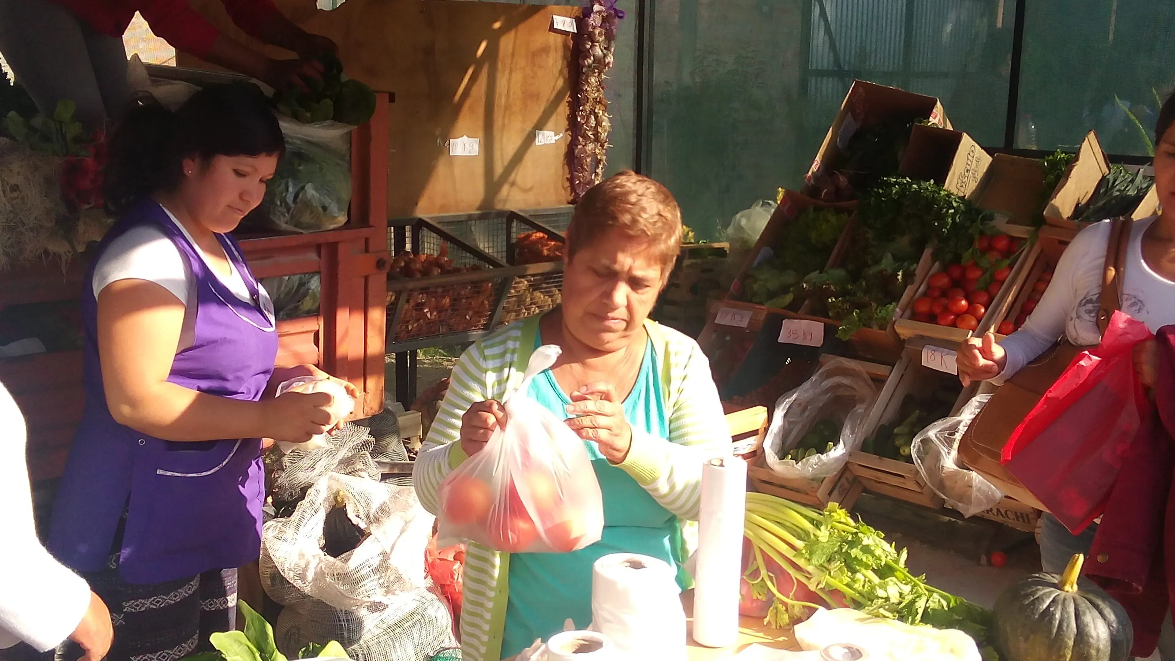 Feria agropecuaria de Gaiman