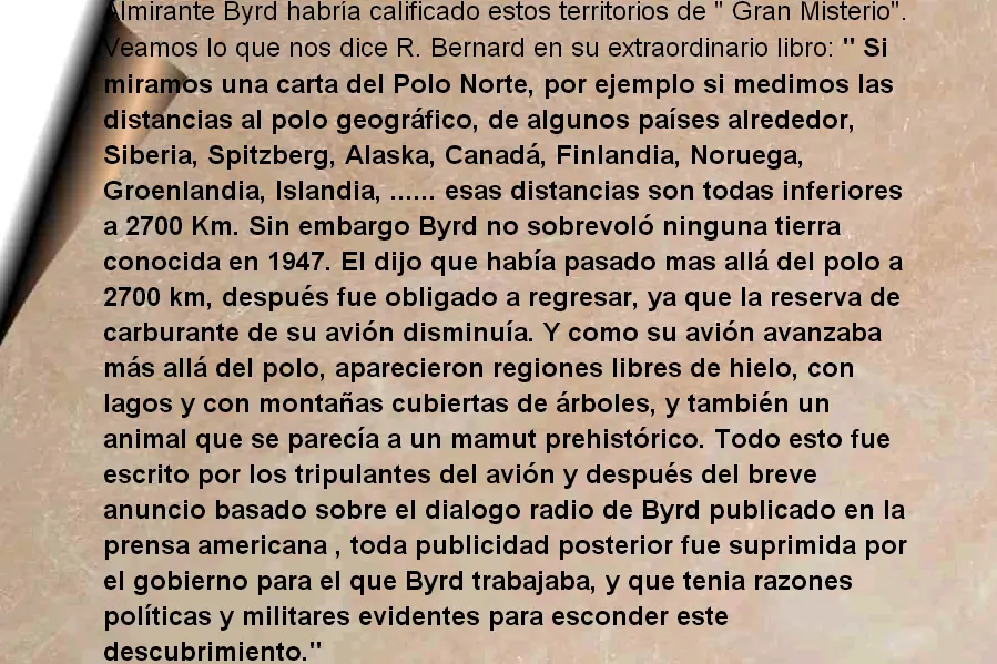la verdad de tierra hueca