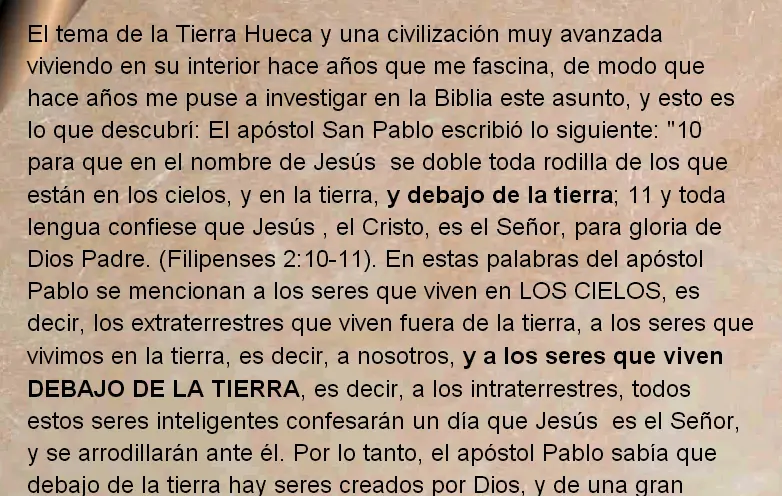 Tierra Hueca
