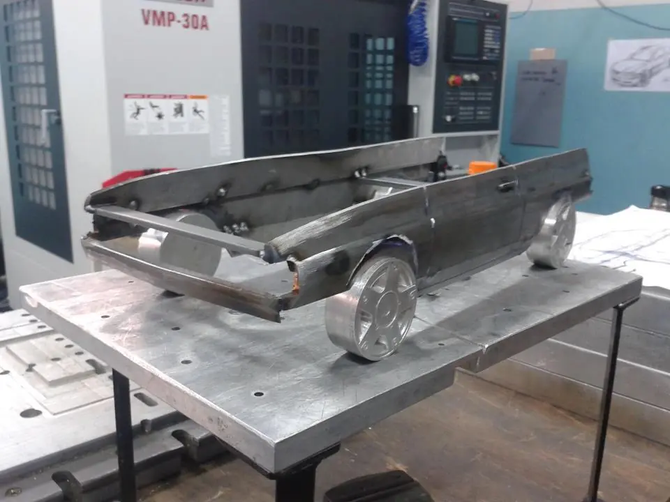 Proceso de Construcción de un Volkswagen gol 1.8 turbo