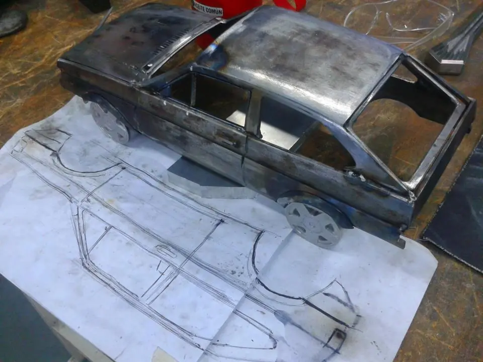 Proceso de Construcción de un Volkswagen gol 1.8 turbo