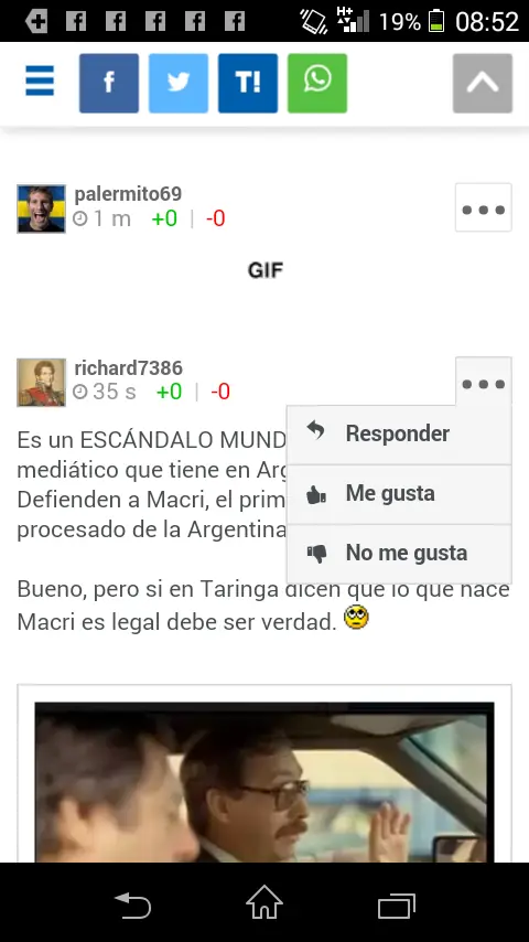 La tortura de taringa! En el celular