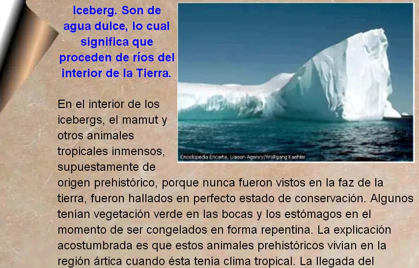la biblia habla de tierra hueca