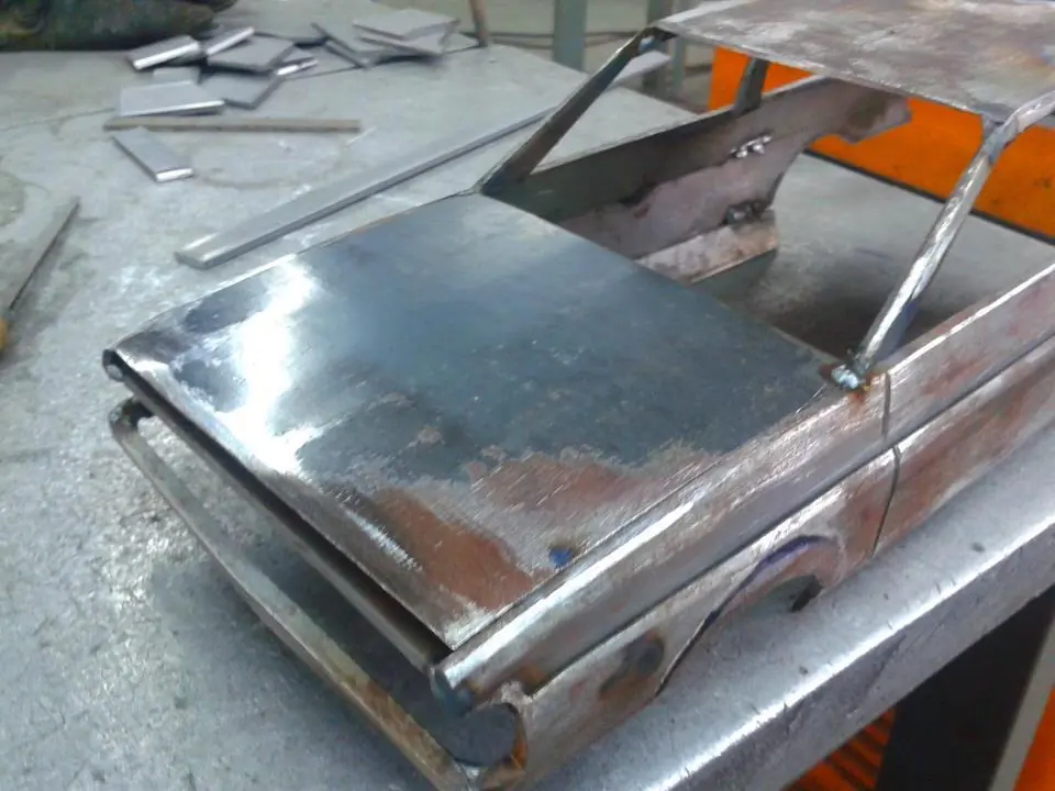 Proceso de Construcción de un Volkswagen gol 1.8 turbo