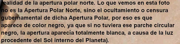 la biblia habla de tierra hueca