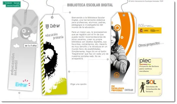 Tres bibliotecas online en Español