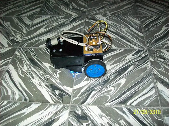 Robot Lazarillo Electrónica Programación PIC