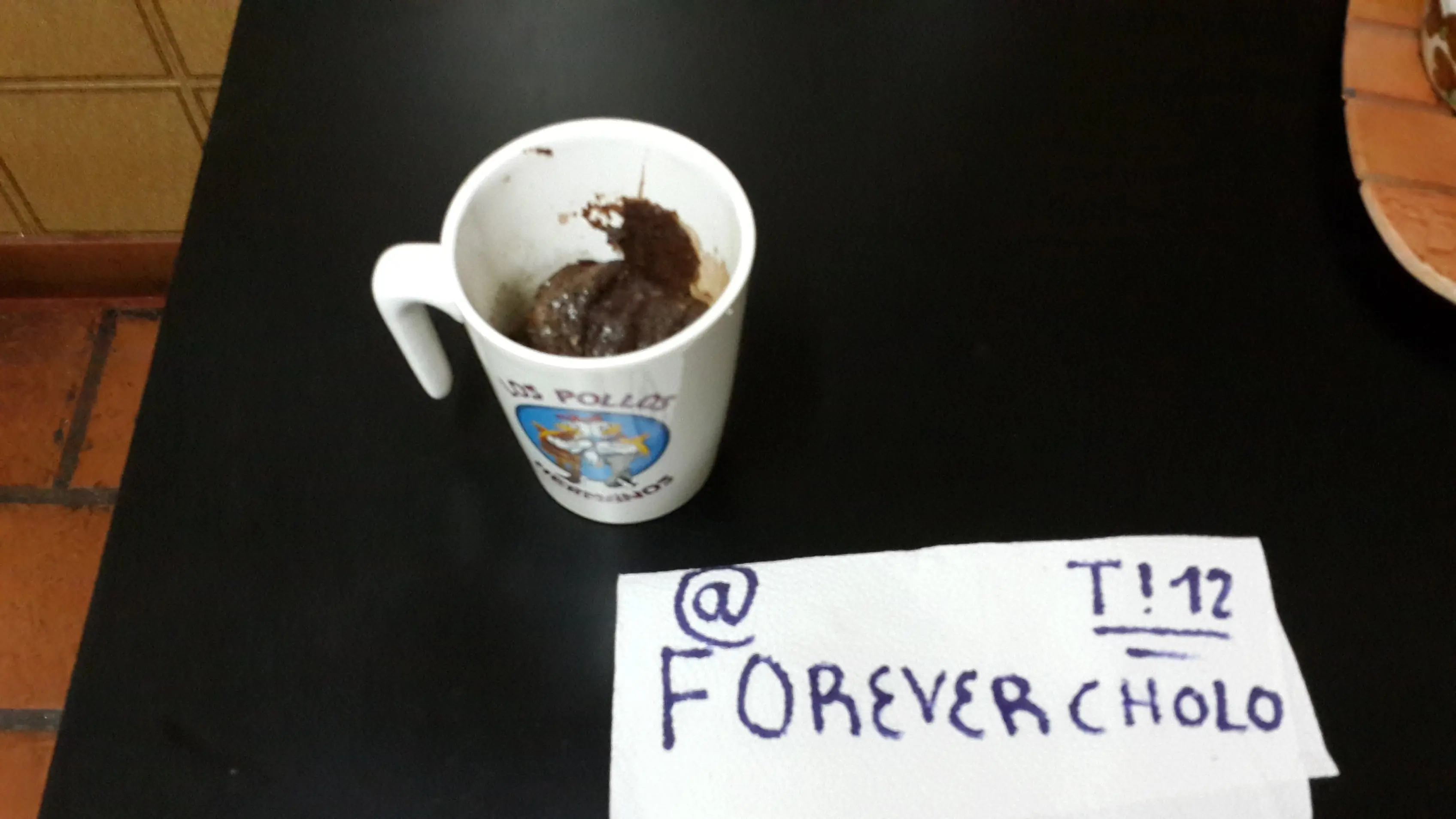 me hice una mug cake taringuera,pasate y aprendé