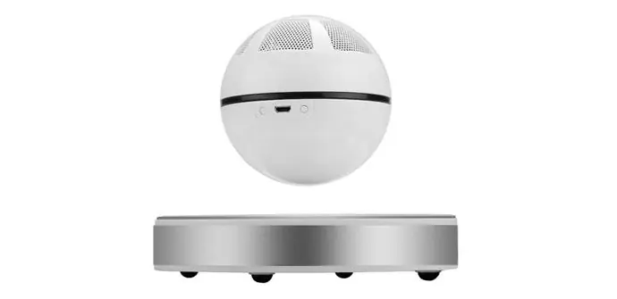Curiosidad: Este altavoz bluetooth levita, literalmente