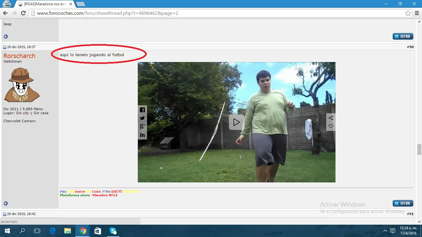 Pagina española se burla de july3p