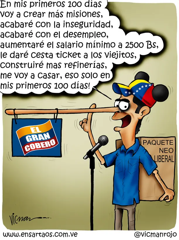 Ofertas presidenciales de Capriles Radonski
