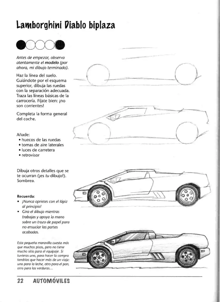 Como dibujar autos (libro completo)