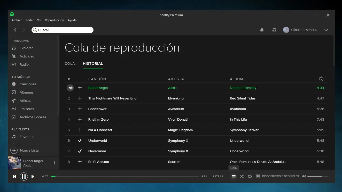 Como aprovechar Spotify al máximo.