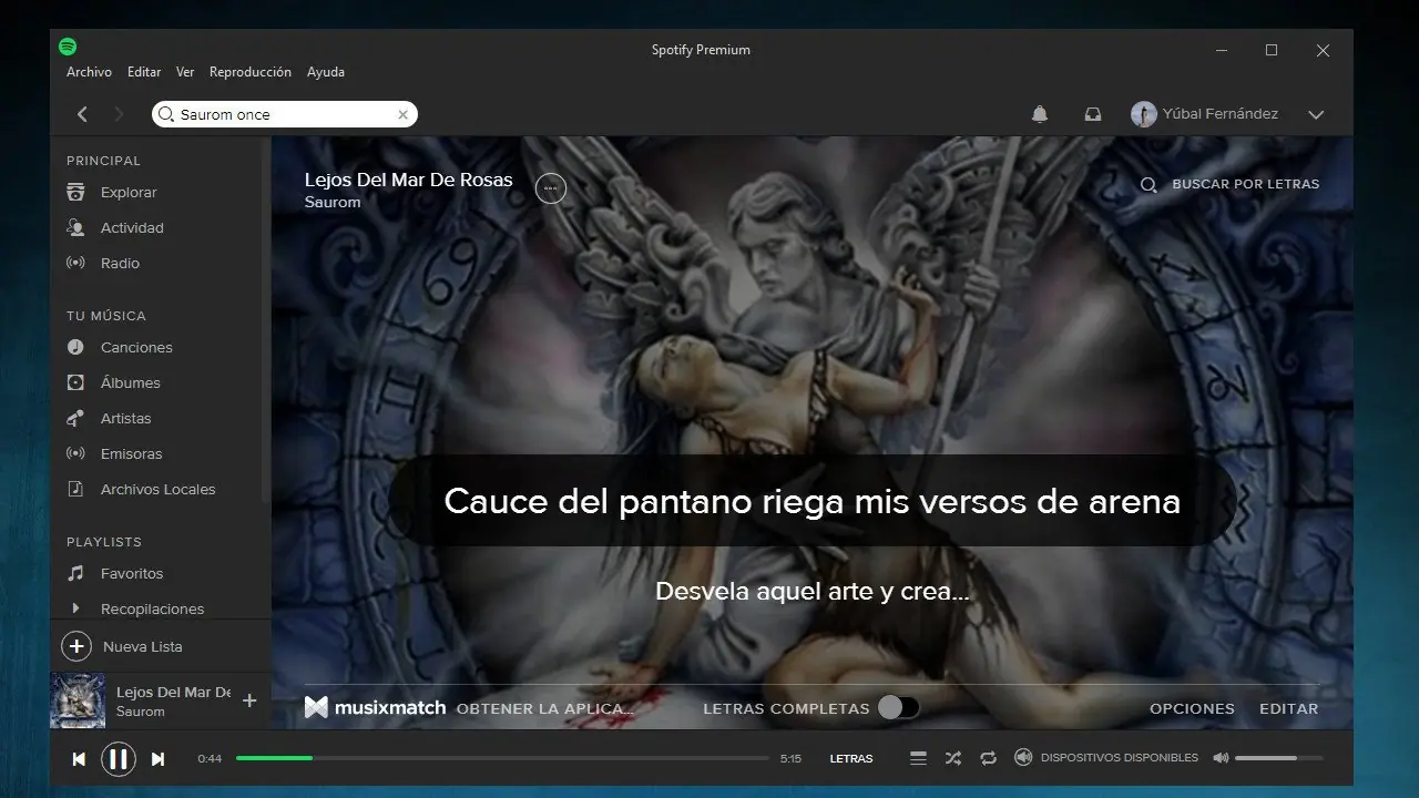 atajos para spotify