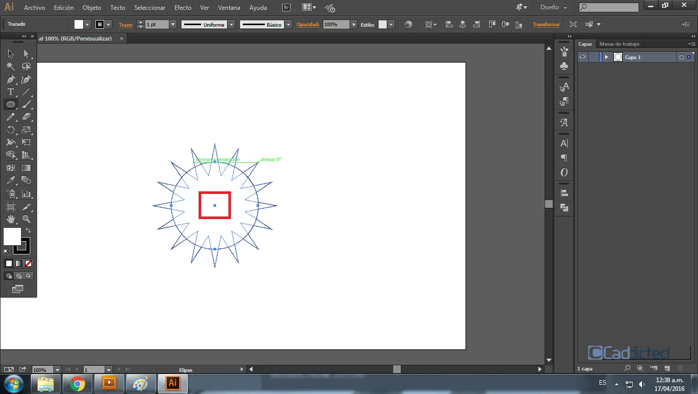 Engranaje en Illustrator