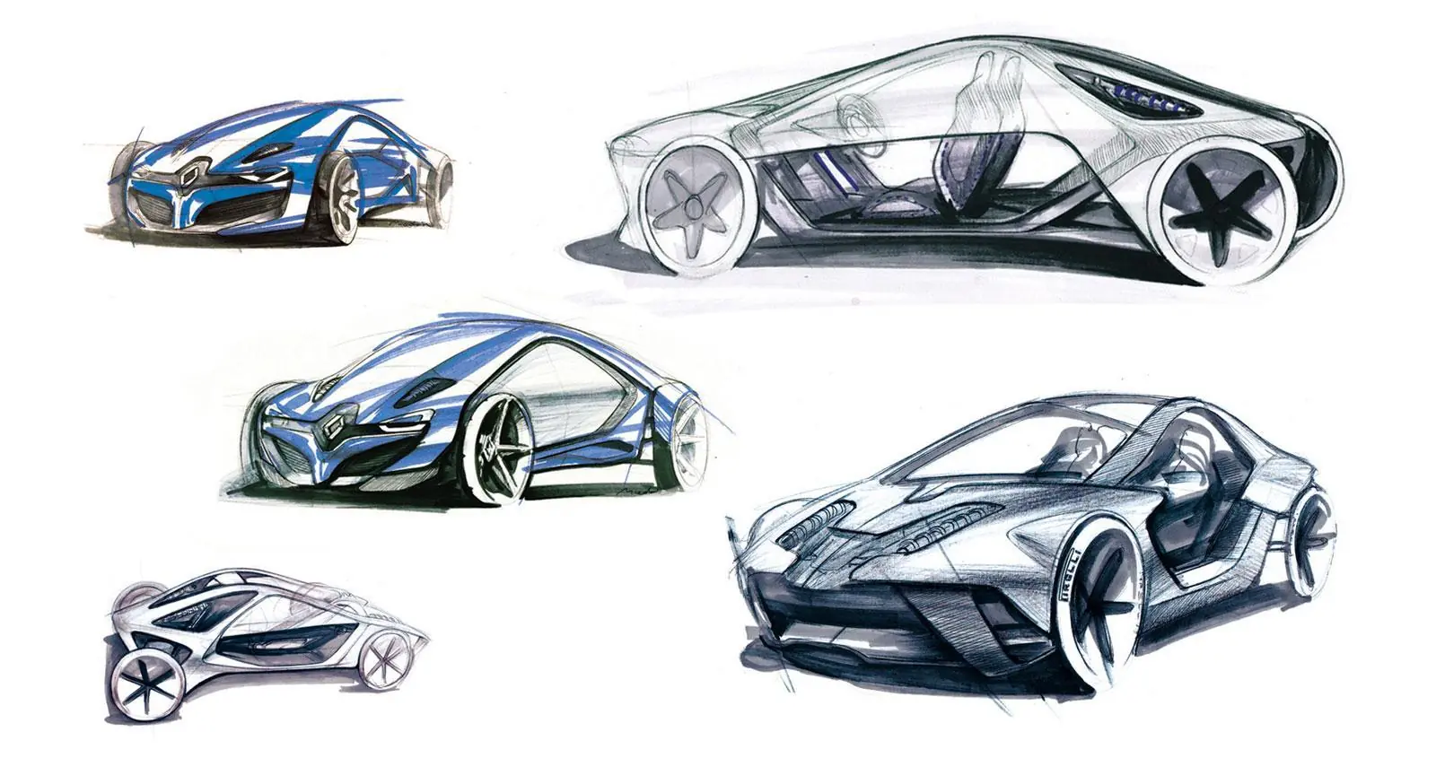 Algunas imágenes de diseño conceptual