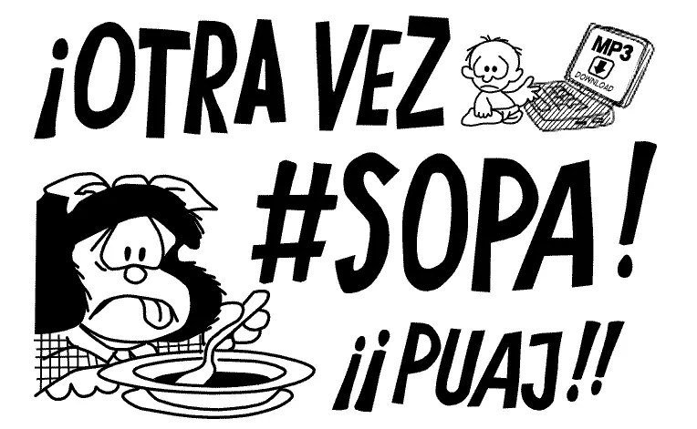 Mafalda te explica que es SOPA… y por qué no le gusta