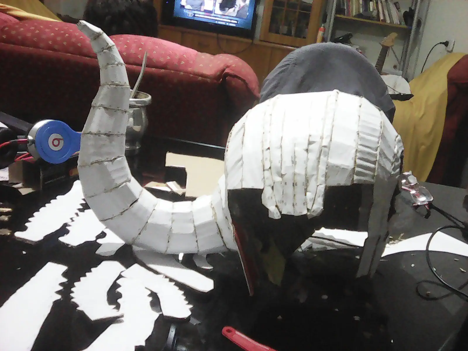 Hice el casco de Aldebaran de Tauro y te lo muestro!!