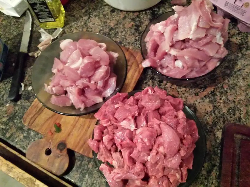 Tacos caseros con masa de "rapiditas"