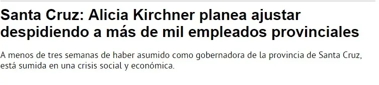 10 cosas en las que me benefició el gobierno de Kristina