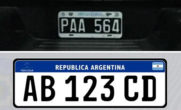 Las Patentes de Autos llegaron a la "P" y Ahora?