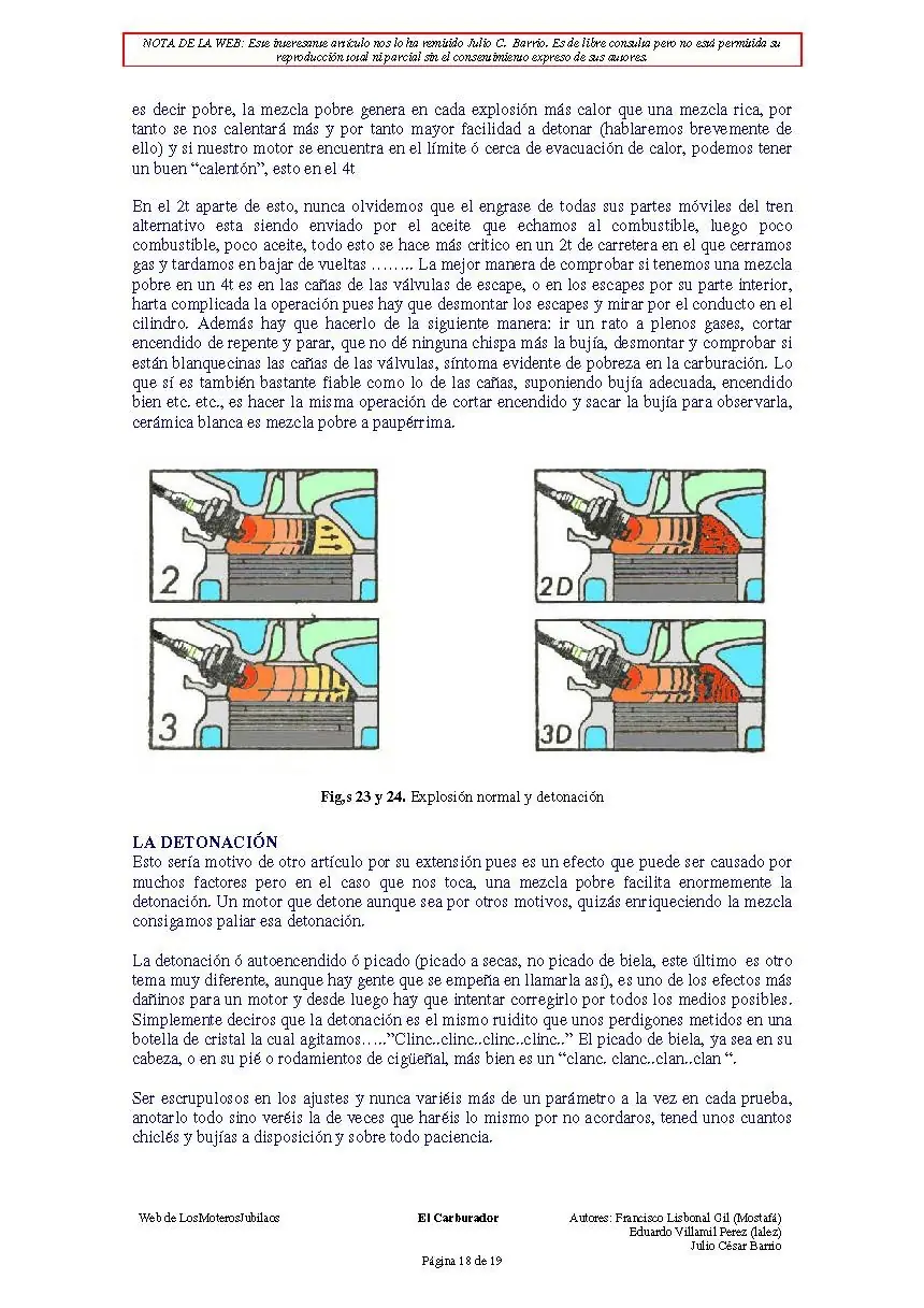 Carburardor de motos