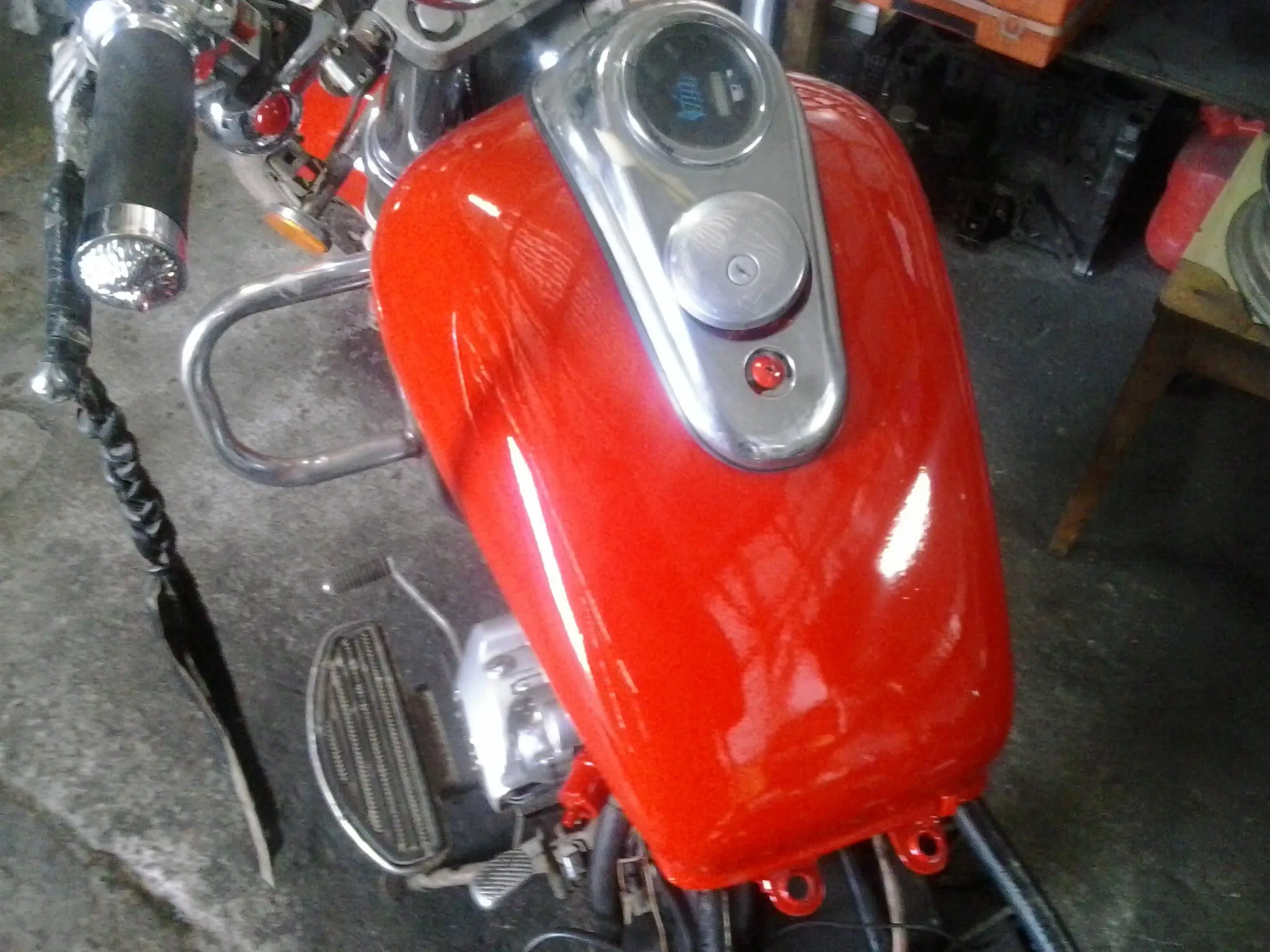 Restauracion de Moto Lifan 150-11