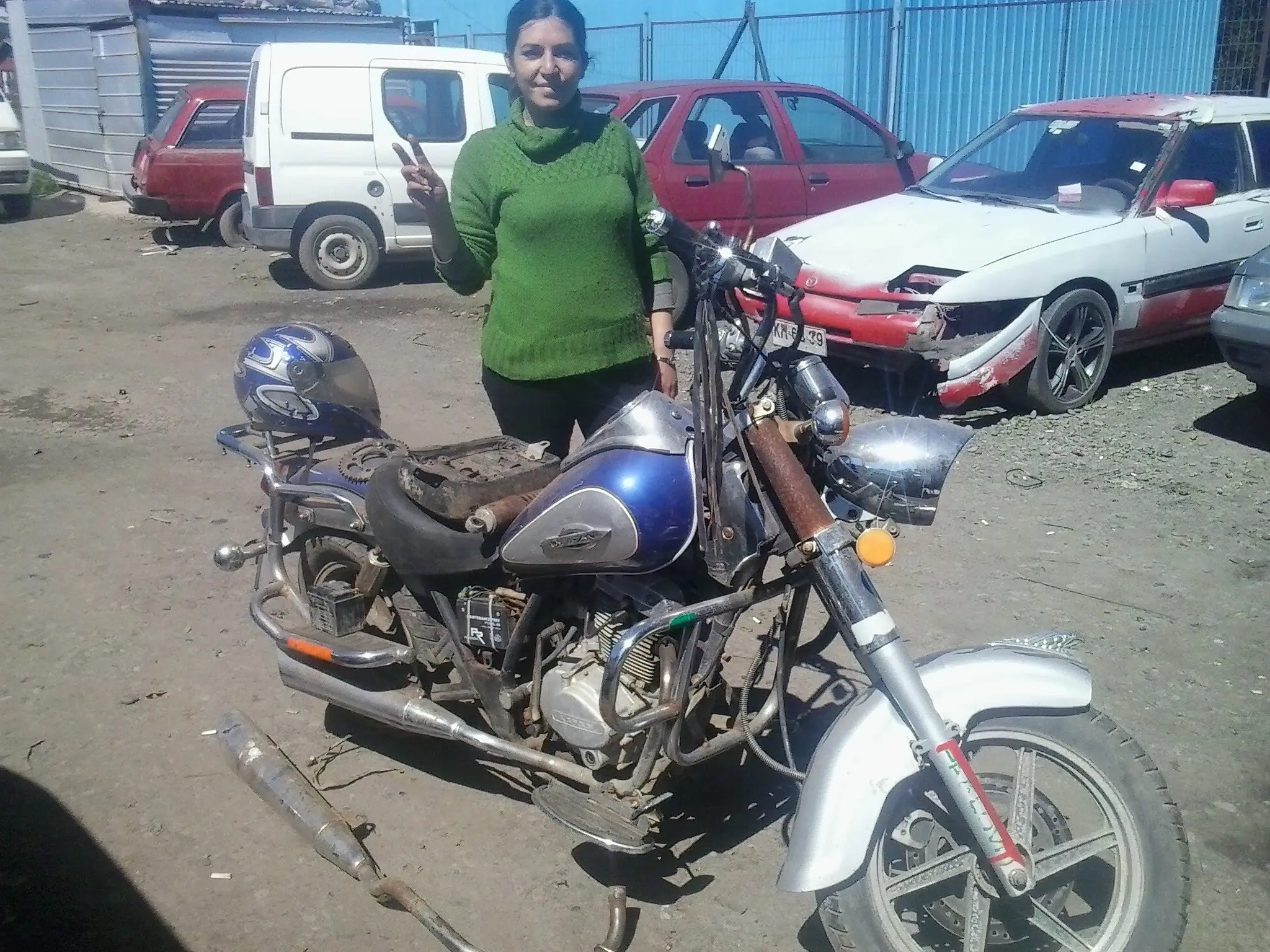 Restauracion de Moto Lifan 150-11