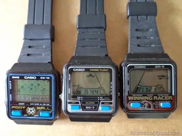 Te acordas de los relojes con juegos de Casio?