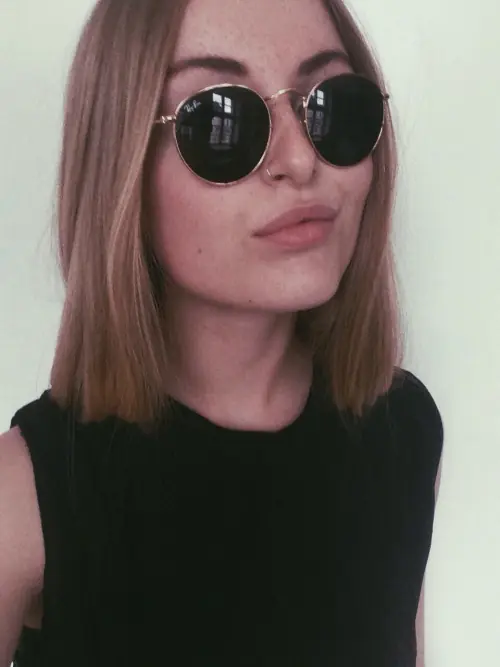 Las gafas redondas