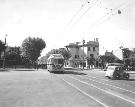 Historia de los trolebuses en montevideo