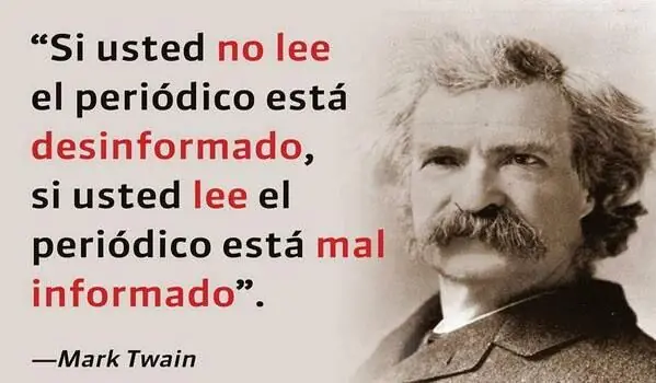 Frases de Mark Twain en aniversario