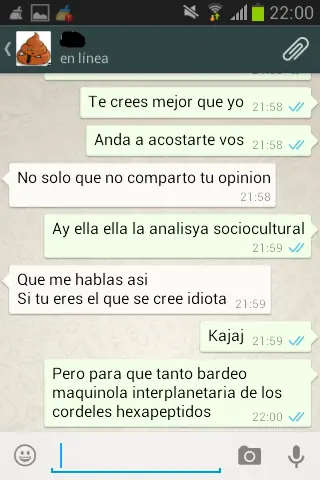 amistad arruinada