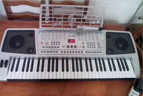 Hice un controlador midi con un órgano barato, mira!!
