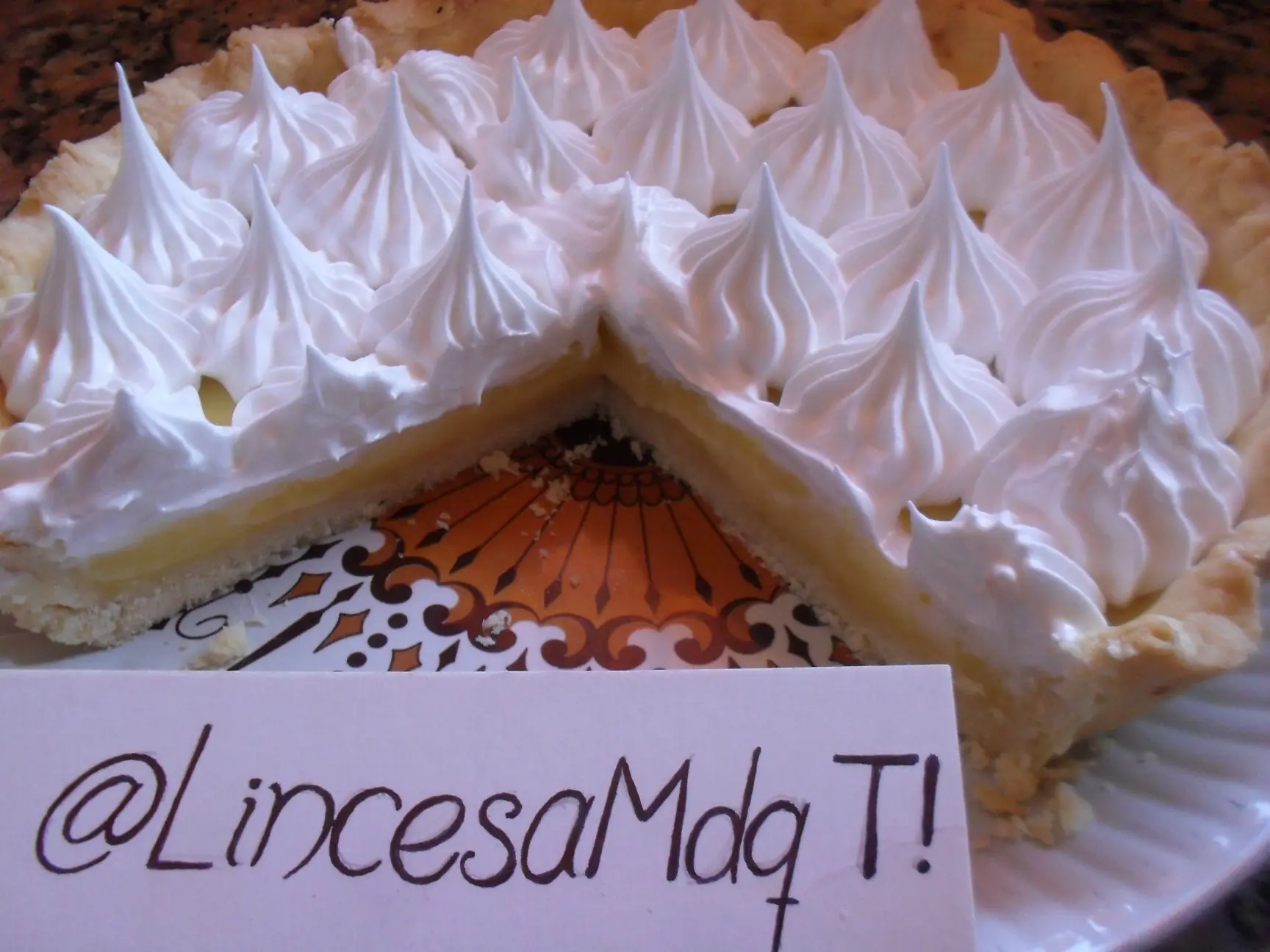 Lemon Pie (Fotoreceta)