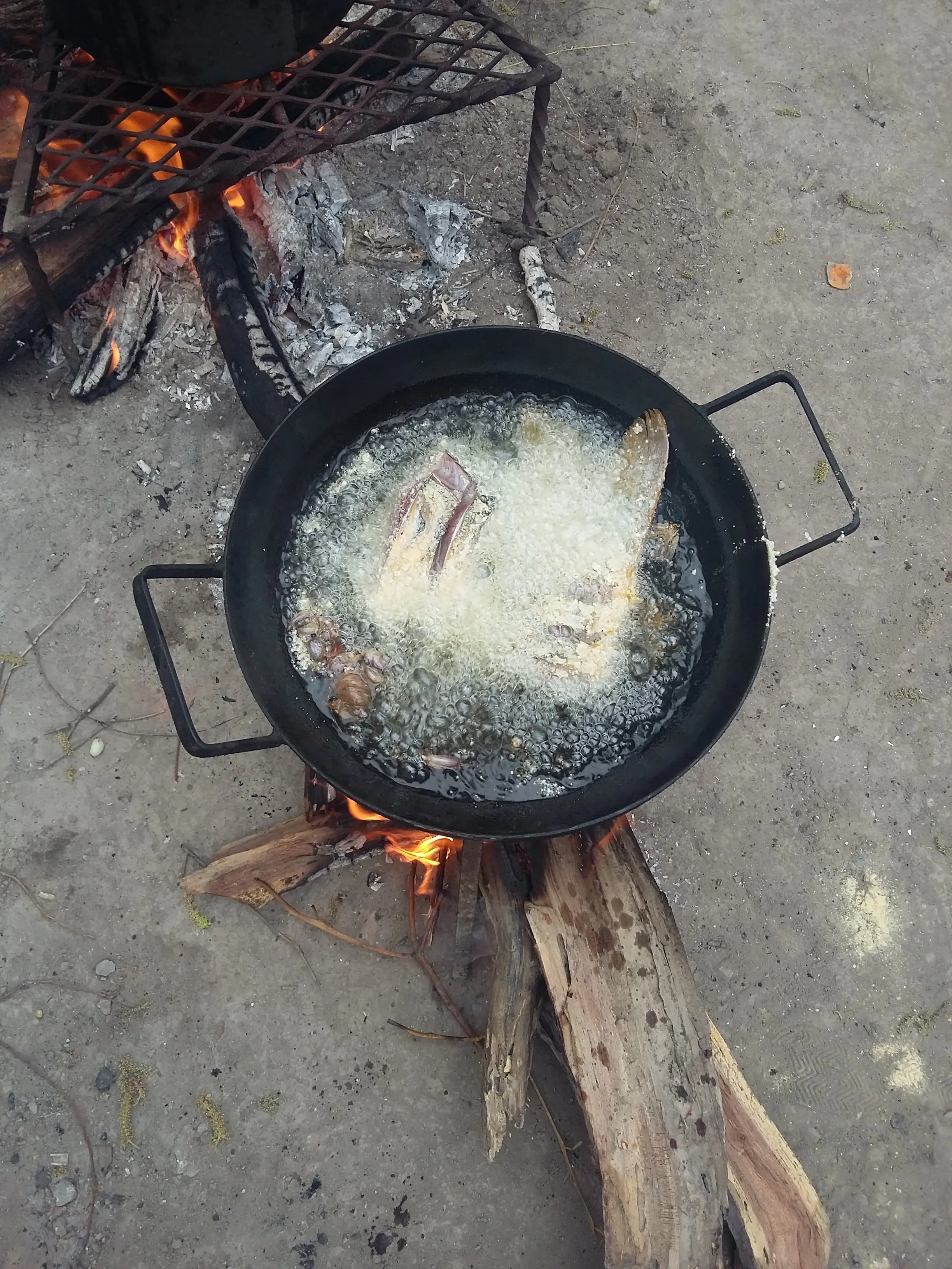 Chicharrón de pescado a la SirioL (foto receta)