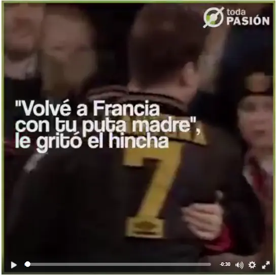 La patada de Cantona, un espectador oculto... Hasta ahora