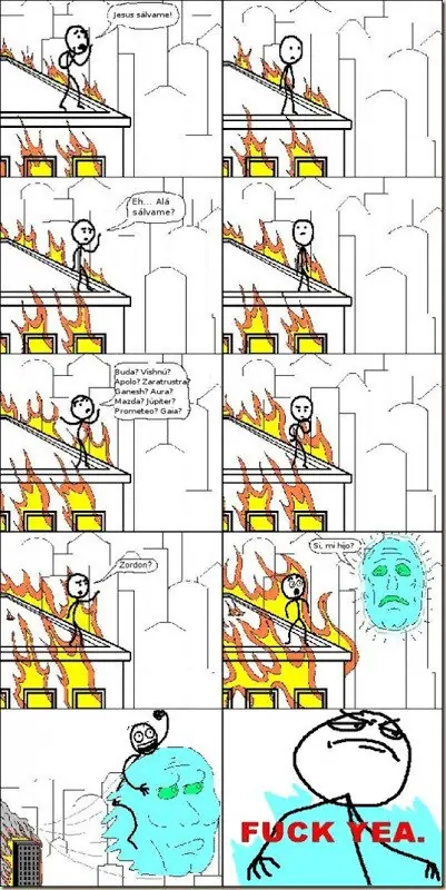 Humor ateo para antes de dormir!pasa lince!