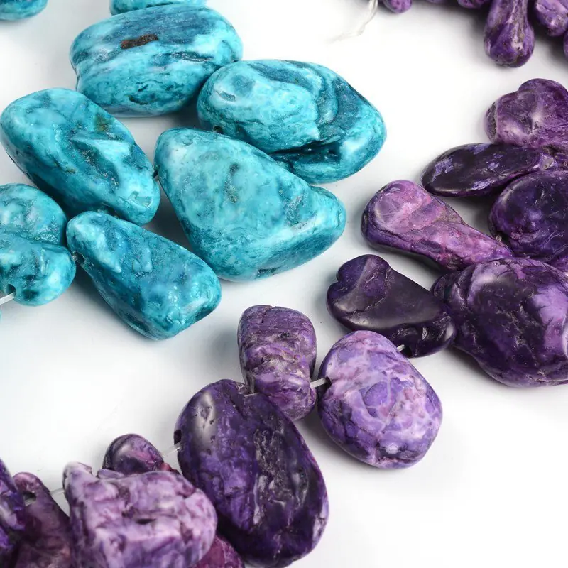 cuentas de piedras naturales