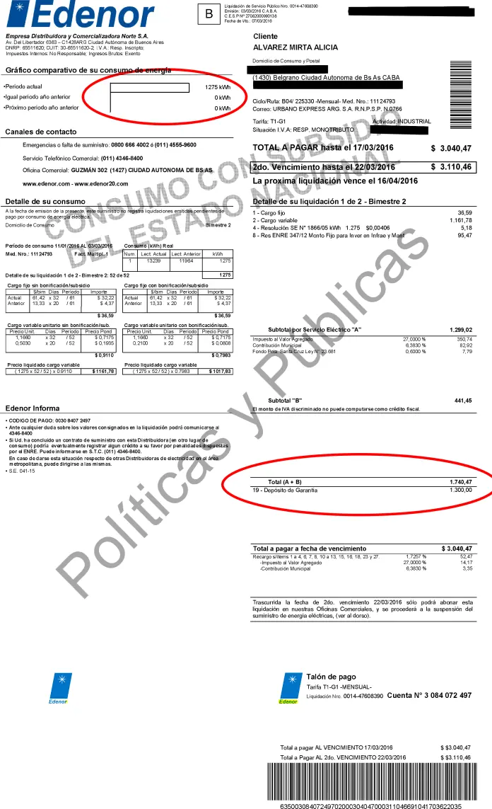 Reclamos