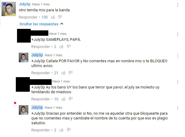 Los comentarios de july3pendulos