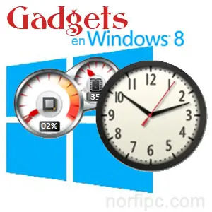 Como Activar los Gadgets del Escritorio en Windows 8