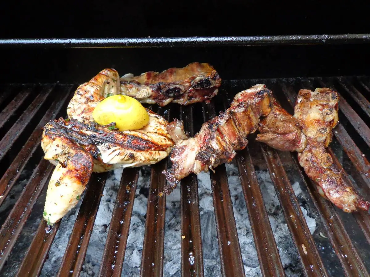 asado a la parrilla