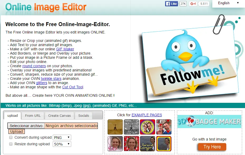 Creá tus gifs combinados, con caras editadas, subtítulos y +